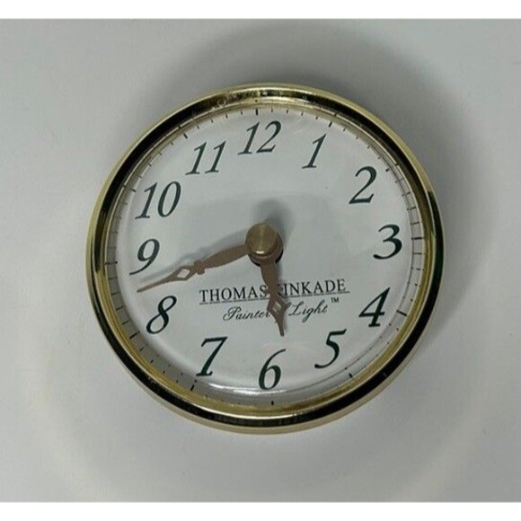 Thomas Kinkade Collection Sweetheart Cottage Mantel Clock (2004) - Picture 7 of 8